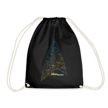 Star Trek Lower Decks Logo - Sac de sport léger - noir - Devant