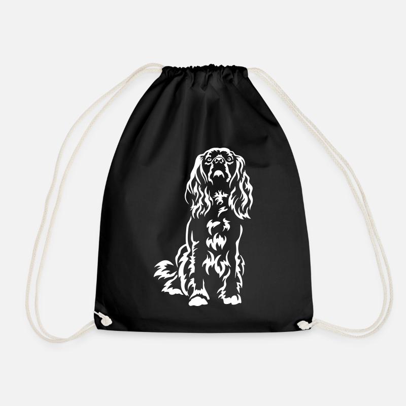 American Cocker Spaniel "Black Edition" - Turnbeutel - Schwarz