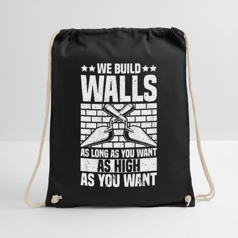 Bricklayer Brick Layer Brickmason Mason Drawstring Bag