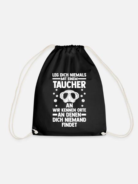 Schullehrerin Lehrerin - Turnbeutel - Schwarz