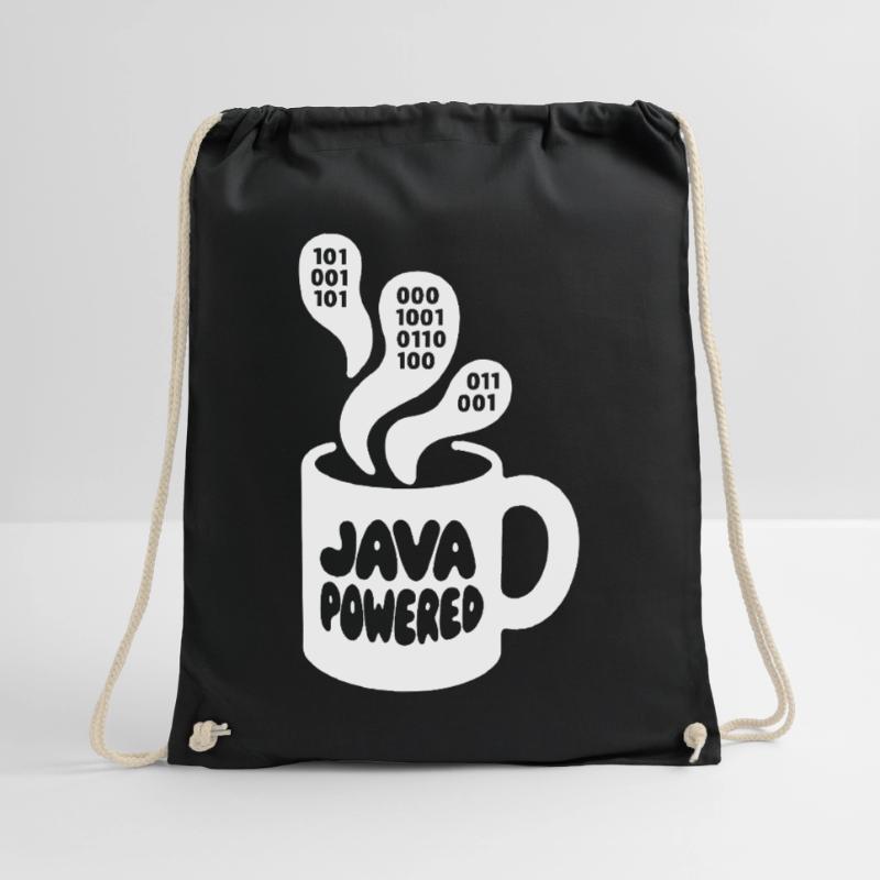 Java Powered Mug: Binary Steam Turnbeutel