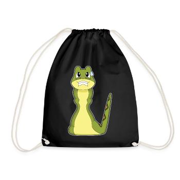 Jeu de société d’échecs serpent - Sac de sport léger - noir - Devant