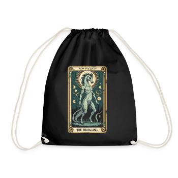 The Tikbalang Mythological Creatures - Drawstring Bag - black - Front