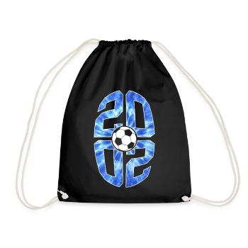 24 ANS NÉ EN 2002 FOOTBALL 24E ANNIVERSAIRE - Sac de sport léger - noir - Devant