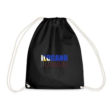 Filipino Philippines - Drawstring Bag - black - Front