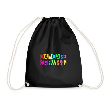 Daycare Center Education Educator Educator - Drawstring Bag - black - Front