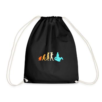 Jiu Jitsu Autodéfense - Sac de sport léger - noir - Devant