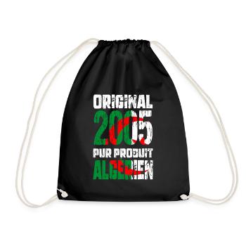 20th Anniversary - Original - 2005 - Algerian - Drawstring Bag - black - Front