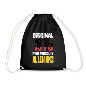 50th Anniversary - Original - 1975 - German - Drawstring Bag - black - Front
