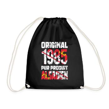 40th Anniversary - Original - 1985 - Alsatian - Drawstring Bag - black - Front