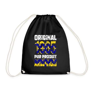 40th anniversary - Original - 1985 - Ardèche - Drawstring Bag - black - Front