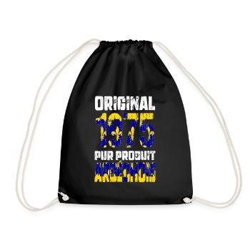 50th anniversary - Original - 1975 - Ardèche - Drawstring Bag - black - Front