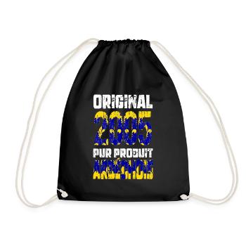 20th anniversary - Original - 2005 - Ardéchois - Drawstring Bag - black - Front