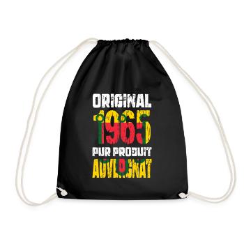 60th Anniversary - Original - 1965 - Auvergne - Drawstring Bag - black - Front