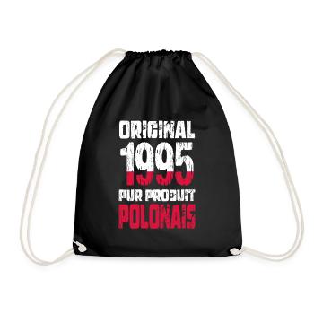 30th Anniversary - Original 1995 - Polish - Drawstring Bag - black - Front