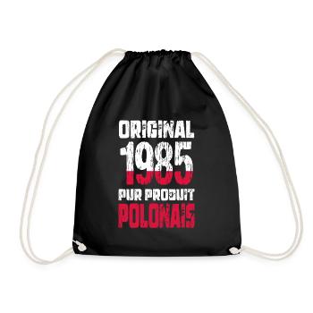 40 Years Anniversary - Original 1985 - Polish - Drawstring Bag - black - Front
