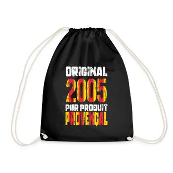 20th Anniversary - Original 2005 - Provençal - Drawstring Bag - black - Front