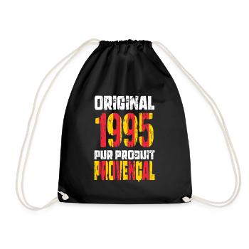 30th Anniversary - Original 1995 - Provençal - Drawstring Bag - black - Front