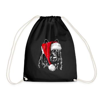 GROENENDAEL Noël casquette De Wilsign cadeau - Sac de sport léger - noir - Devant