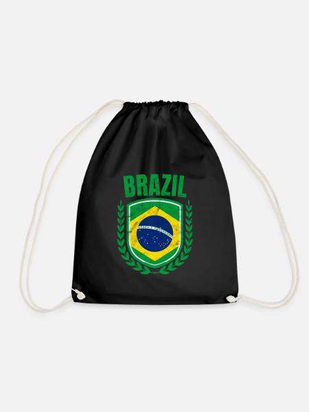 Brésil - Sac de sport léger - noir