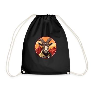 Brigade de pompiers Capricorn - Sac de sport léger - noir - Devant