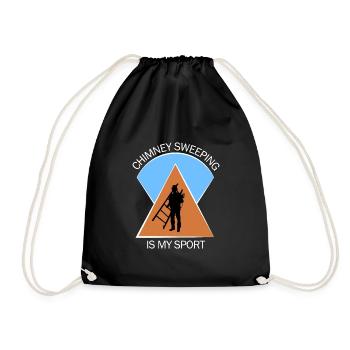 Chimney Sweep Chimney Sweep - Drawstring Bag - black - Front