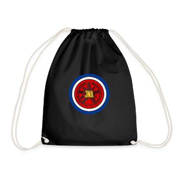 Jugoslavija Yugoslavia Jugo Tito SFRJ Jugoslawien - Turnbeutel - Schwarz - Vorne