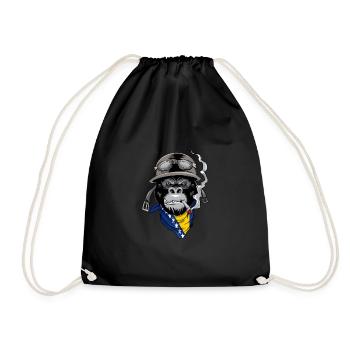 Bosnia Herzegovina - Drawstring Bag - black - Front