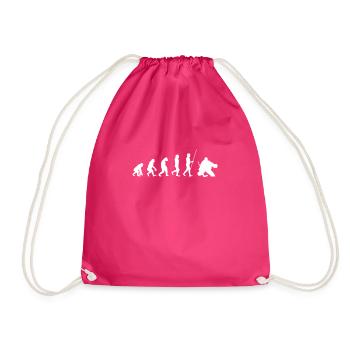 Gardien de but de hockey sur glace I gardien de but | Évolution du hockey sur glace - Sac de sport léger - fuchsia - Devant