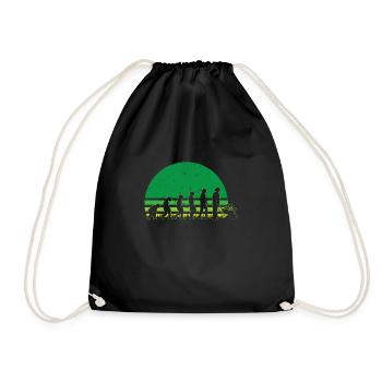 Garden Hobby Gardener Gardener Gardener Gardening - Drawstring Bag - black - Front