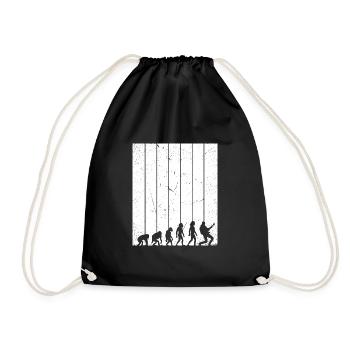 Drôles de guitaristes Guitariste Guitare Design - Sac de sport léger - noir - Devant