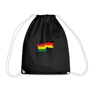 Bolivie Allemagne Drapeau Boliviens - Sac de sport léger - noir - Devant