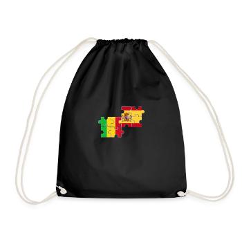 Mali Espagne Drapeau Espagnol Malien - Sac de sport léger - noir - Devant