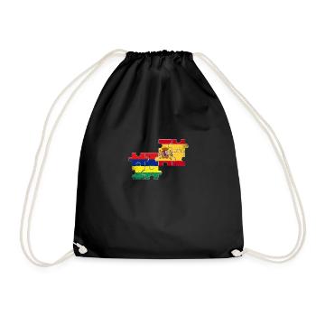 Maurice Espagne Vintage Flag Mauricien - Sac de sport léger - noir - Devant
