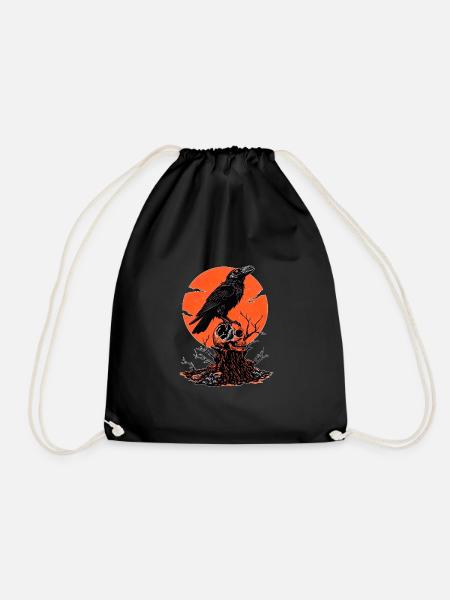 Gothik Okkult Satan Gotik Schwarze Szene Wicca - Turnbeutel - Schwarz