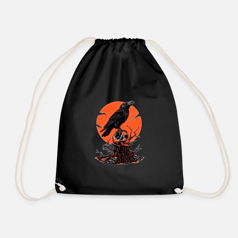 Gothik Okkult Satan Gotik Schwarze Szene Wicca - Turnbeutel - Schwarz