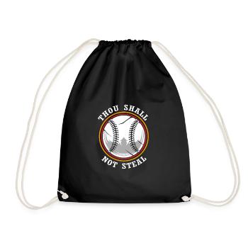 Base-ball - Sac de sport léger - noir - Devant