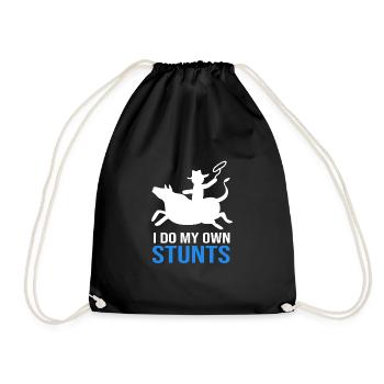 Rodeo - Drawstring Bag - black - Front
