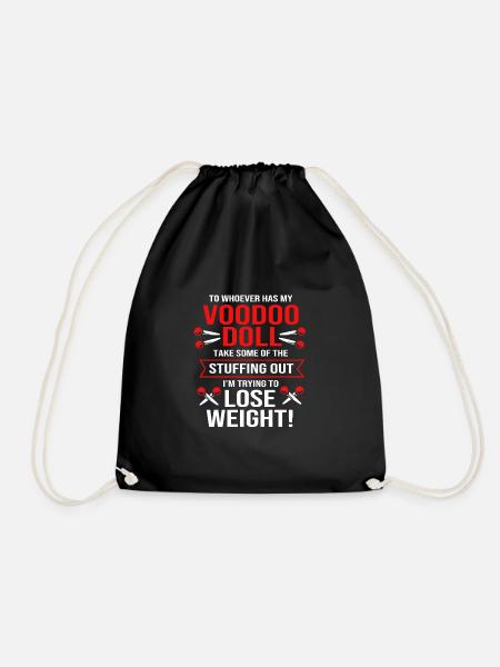 Voodoo - Drawstring Bag - black