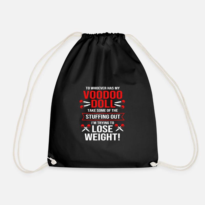 Voodoo - Drawstring Bag - black