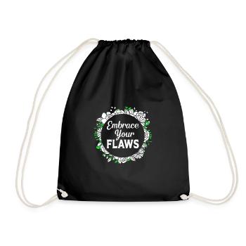 Body Positivity Feminist Feminism Feminist - Drawstring Bag - black - Front