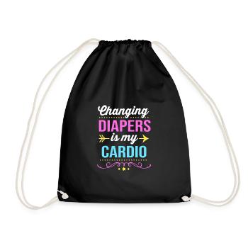 Daycare Center Education Educator Educator - Drawstring Bag - black - Front
