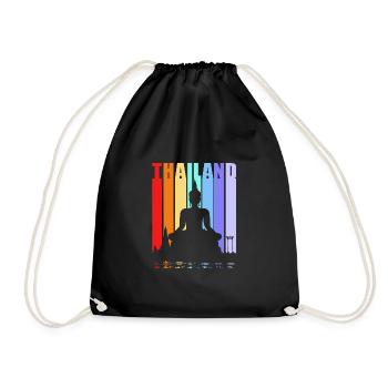 Thaï - Sac de sport léger - noir - Devant