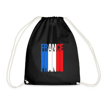 France - Sac de sport léger - noir - Devant