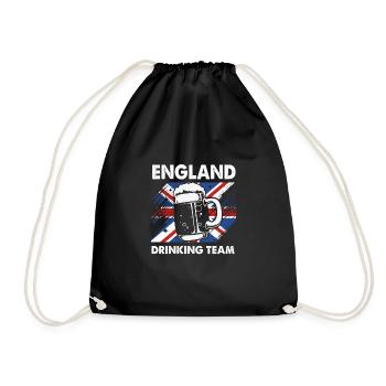 England English - Drawstring Bag - black - Front
