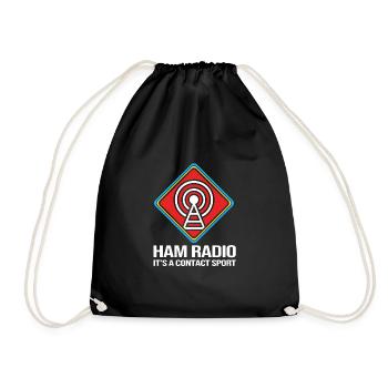 Antenne radio amateur - Sac de sport léger - noir - Devant