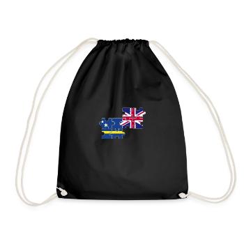 Curaçao Drapeau du Royaume-Uni - Sac de sport léger - noir - Devant
