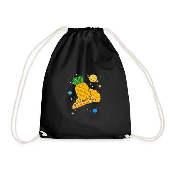 Pizza Hawaï Pizza Ananas - Sac de sport léger - noir - Devant