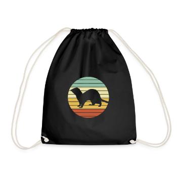 Furet - Sac de sport léger - noir - Devant
