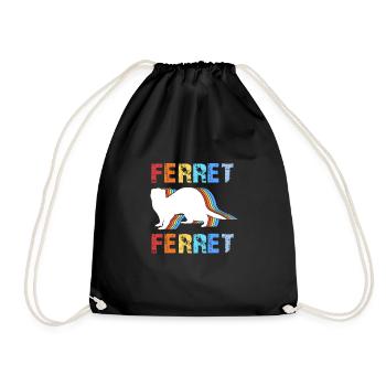 Furet - Sac de sport léger - noir - Devant